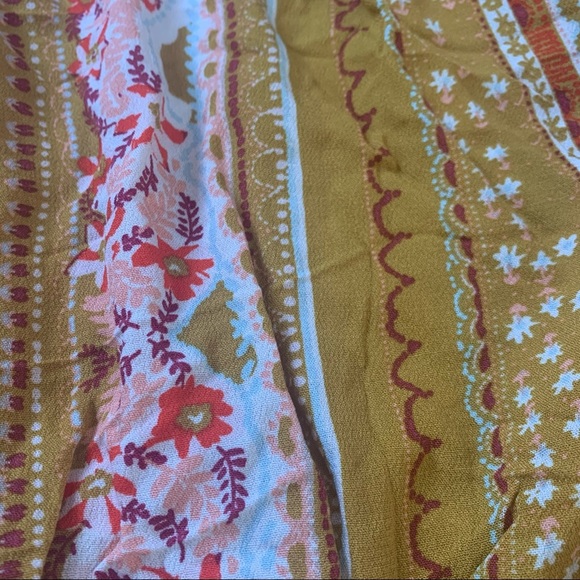 Free People NWT Gold Combo Bodysuit Size S - Picture 7 of 10